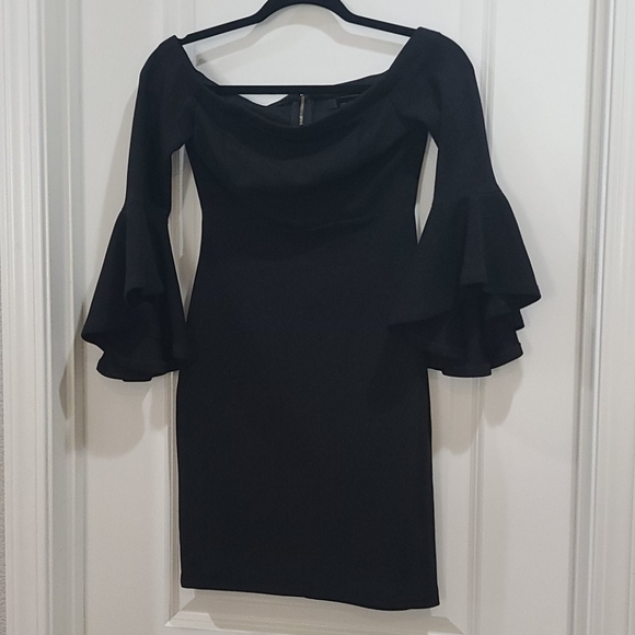 Dresses & Skirts - Bell sleeved Little Black Dress